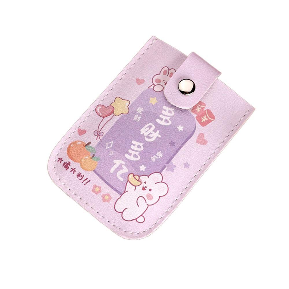 Ламинированный скрытый мини-кошелек для карт с блокировкой RFID, тонкий чехол для визиток из искусственной кожи, мужские кошельки