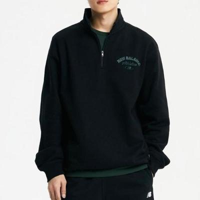New Balance Толстовка с начесом, полумолния, толстовка Nbncd41913 19