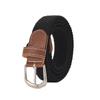 Elastic Belts For Woman Canvas Stretch Belt Solid Color High Quality Fashion Casual Jeans Webbing Ladies Tactical Strap DT050