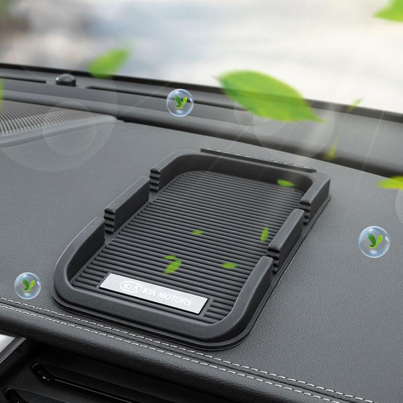 AABJO1 Auto Mat Silicone Dashboard Phone Anti-Slip Pads for KIA sportage ceed sorento cerato optima picanto rio soul k3 k5 stonic Car