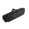 NUZAMAS Portable Fishing Bag, Steel Wire Fishing Tackle Bag, Black Fishing Tackle Tool Storage Bag, Fishing Rod Bag, Leisure Bag