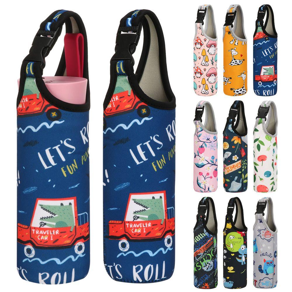 Fashion Pouch Drinkware Accessories Water Bottle Cover Bottle Case Insulated Bag Cup Sleeve