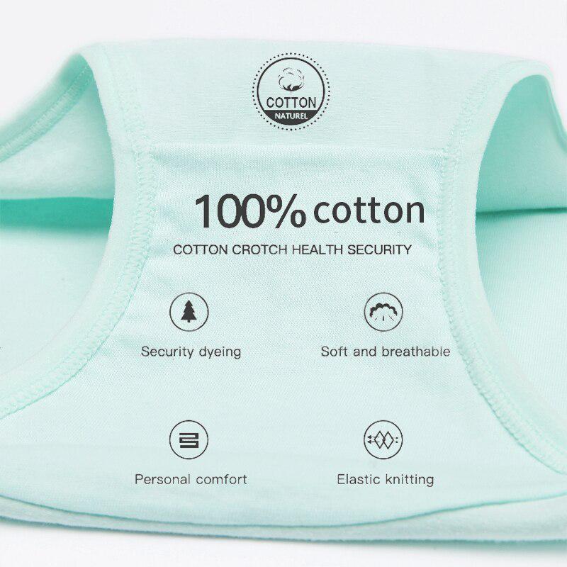 5 шт./компл. женские хлопковые трусики с высокой талией, мягкое дышащее удобное нижнее белье, большие размеры M-XXXXL