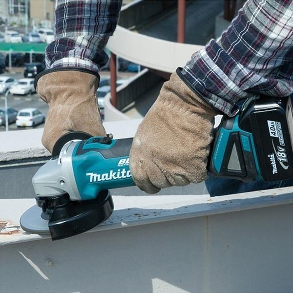 Высококачественная бесщеточная аккумуляторная электрическая угловая шлифовальная машина Makita DGA404/DGA504 18 В, многофункциональный полировальный станок, режущий инструмент без аккумулятора