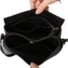 Women's Leather One-shoulder Multi-layer Storage Fashion All-match Casual Cowhide Messenger Small Square Bag