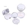 Waterproof Metal Pill Box Portable Rectangle Round Shape Light-Weight Medicine Case Holder Container for Travel And Home Use
