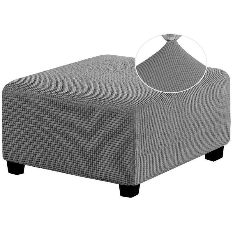 Универсальный чехол для квадратного табурета, подставки для ног и табурета для смены обуви