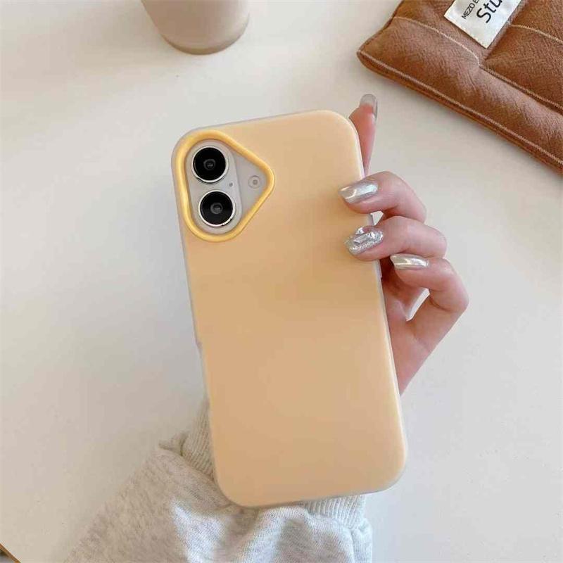 Модный чехол-желе для iPhone 16 15 14 13 12 11 Pro Max 2-в-1 Мягкий чехол из ТПУ