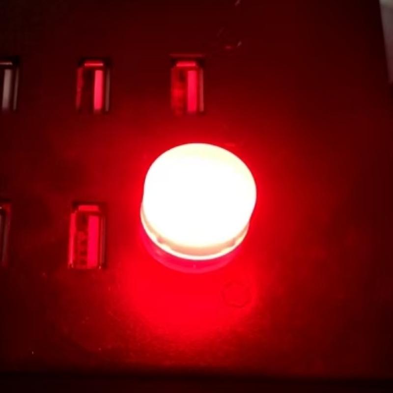 Многоцветный светодиодный USB ночник: Красный, Синий, Зеленый, Фиолетовый, Розовый - Атмосферное освещение