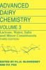 Книга Advanced Dairy Chemistry : Volume 3: Lactose, Water, Salts and Minor Constituents