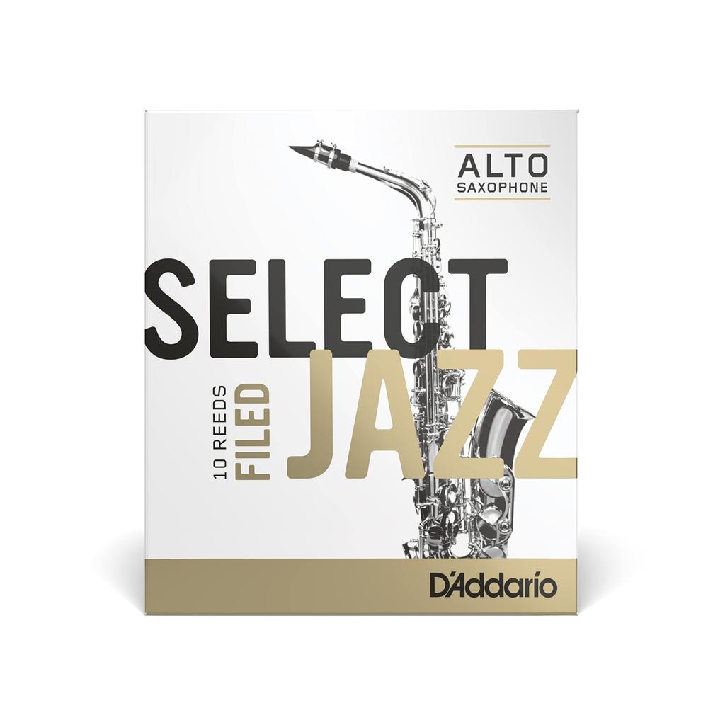 WoodWinds Reed for Alto Saxophone SELECT JAZZ FILED RSF10ASX2H 10 Pieces D'Addario D'Addario [Hardness 2H] []