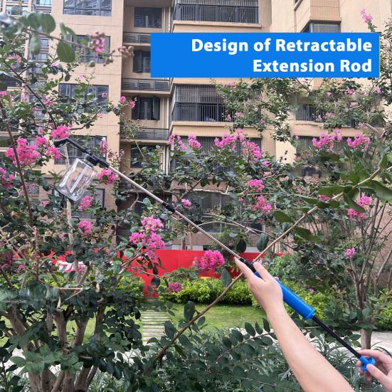 Порошок диатомовой земли Опылитель Садовый дозатор порошка Пульверизатор-распылитель с телескопической