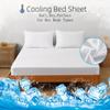 Single/Full/Queen/King Solid Color Fitted Sheets King Size Mattress Protector Bed Cover Bed Sheets Bedsheet Solid Bedspreads 99.99% Waterproof