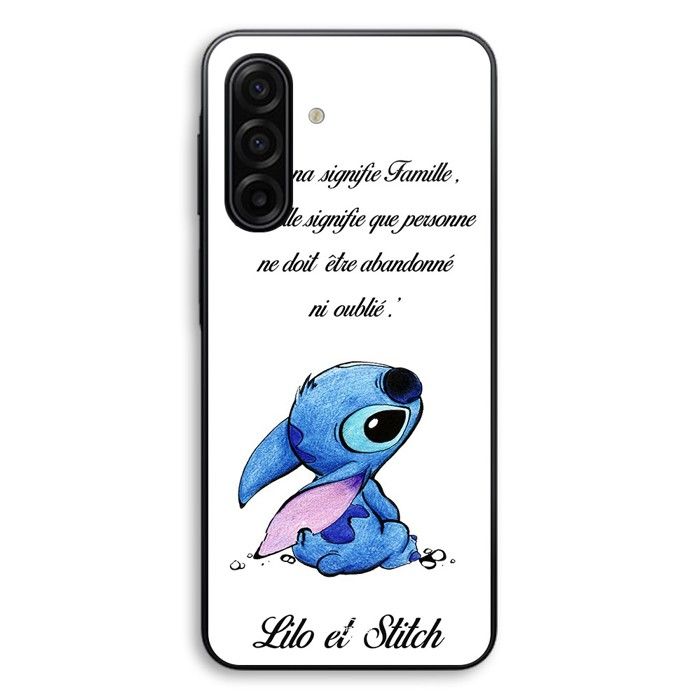 Coque Pour Samsung Galaxy A17 Stitch Lilo famille blanc Maniacase