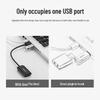 Ugreen US205 USB 2.0 Внешняя звуковая карта Аудиоадаптер