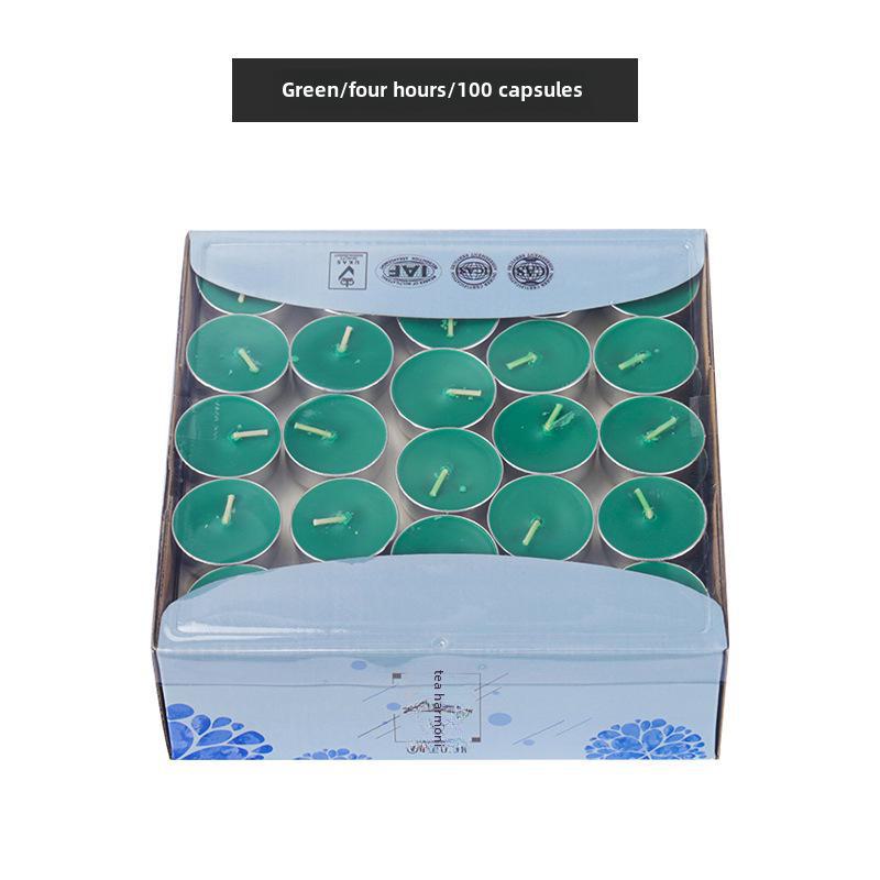 Набор ароматерапевтических свечей: Маленькая свеча на 4 часа, чайная свеча на 2 часа, плавающая свеча на день рождения, грелки для чая, бездымная восковая печать.