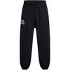 Outdoor Comfortable Casual Letter Pattern Design Drawstring Mid Waist Cuffed Long Pants Sweatpants Knitted Sports Pants 1386551-001