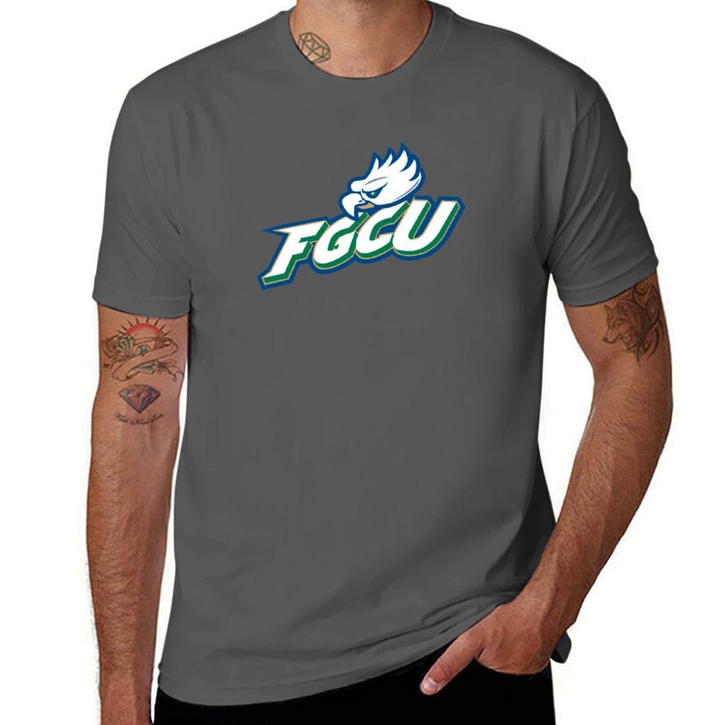 the fgcu T-Shirt t shirts cotton 100% t shirts for man cotton graphic t shirts for man T-Shirt