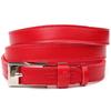 Качественный женский кожаный ремень GRANDE PELLE Leather Belt 21446 Красный