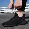 Fashion Spring New Men's Sports Shoes High Quality Thick Sole Lightweight Outdoor Lace-up Running Walking Men's Shoes Large 39-48