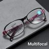 Progressive Multifocal Presbyopia Glasses Ultra Light Men and Women Anti Blue Light Eyewear High-definition Presbyopia Glasses