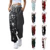 Women's Casual Fashion Sweatpants Christmas Printed Casual Pants
