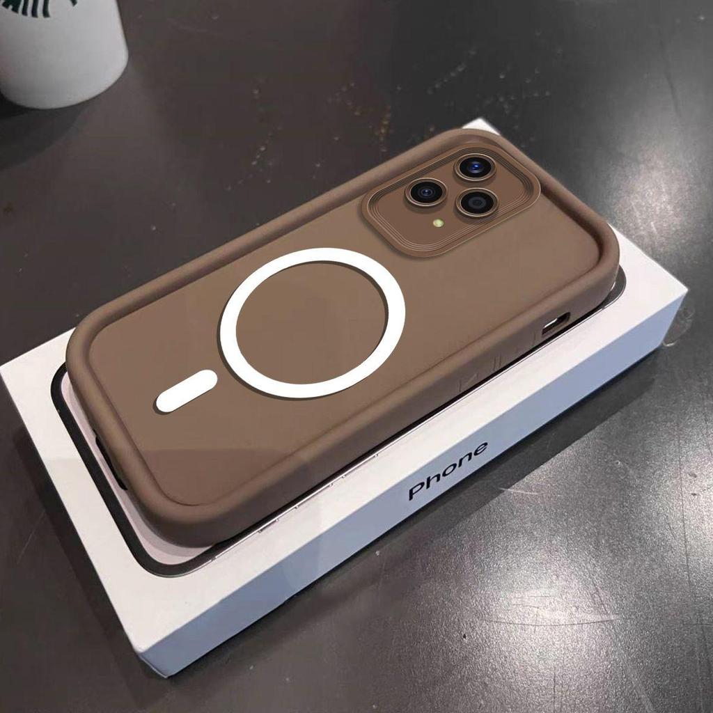 Мягкий чехол из ТПУ в цвете Моранди для HONOR 200 Lite с железным кольцом для магнитных аксессуаров, противоударная крышка