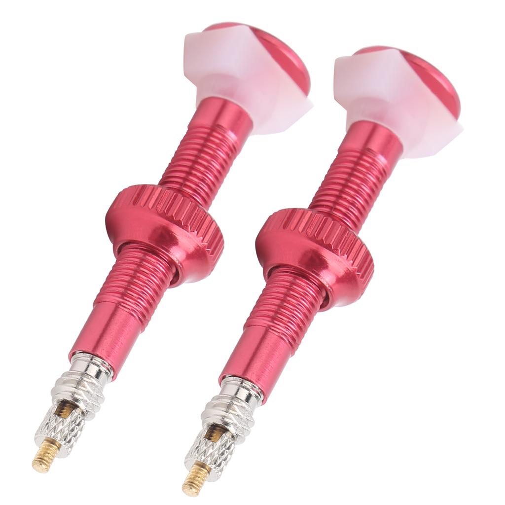 1 пара бескамерных ниппелей для горного велосипеда, удлинитель клапана Presta из сплава, аксессуар