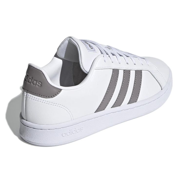 adidas Neo Grand Court Кожаные Удобные Нескользящие Прочные Низкие Теннисные Кроссовки Женские Кроссовки Белые FY8931