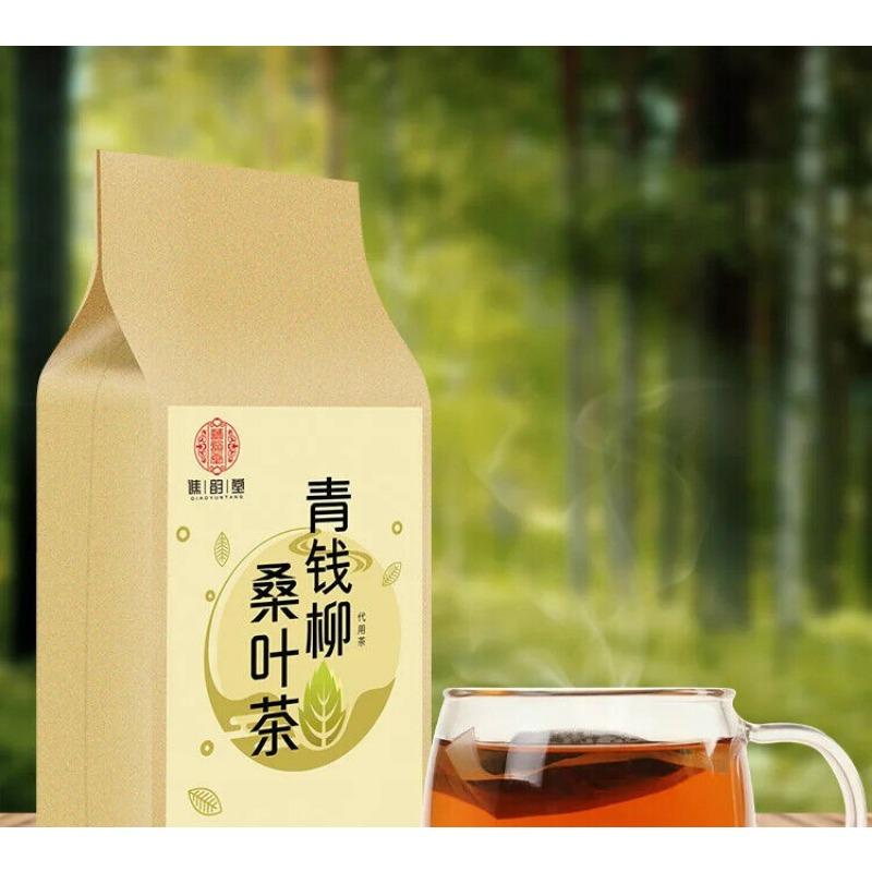 Чай Qingqianliu из листьев шелковицы, полезный травяной чай в пакетиках, 120 г