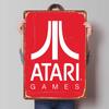 A-Atari Posters Classic Game Metal Signs Wall Decor Custom Tinplate Plaques for Gamers Gaming Room Decoration Art Mural Man Cave