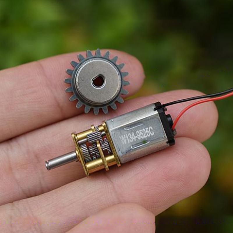 Ga12-N20 Mini 12Mm Full Metal Gearbox Gear Motor Dc 5V 6V 93Rpm-115Rpm Slow Speed Micro Gearbox Reduction Motor Diy Robot Car