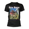 Унисекс футболка для взрослых Grim Reaper Rock You To Hell