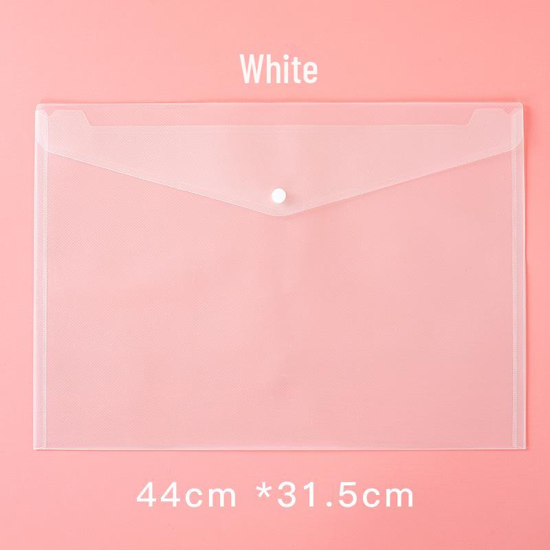 A3 Large Art Portfolio Bag - Transparent Sketch, Drawing, and Test Paper Storage for Students