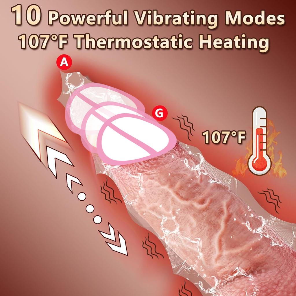 Реалистичный вибратор-дилдо для женщин, мастурбация, телескопический пенис, анальное проникновение, вибрация, дилдо с большим членом, игрушки для взрослых