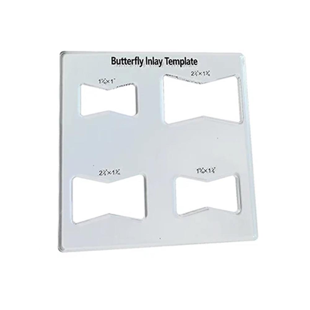 Вспомогательный инструмент для фрезерования пазов, четкий резка пазов, шаблон для бабочки по дереву, шаблон для фрезерования, шаблон для инкрустации бабочкой для декоративных целей