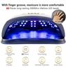 New Upgrade UV Nail Dryer Lamp with Automatic Sensor 57 UV LED Light for All Gels 248W 4 Timer Professional Manicure Pedicure Nail Epuipment