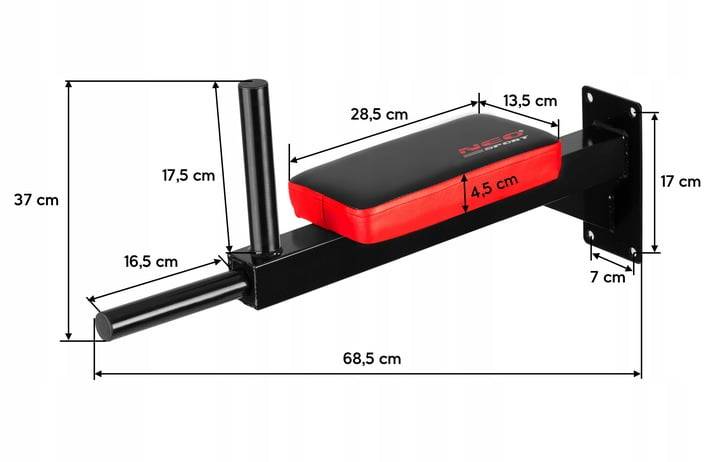 Wall-Mounted Exercise Rails