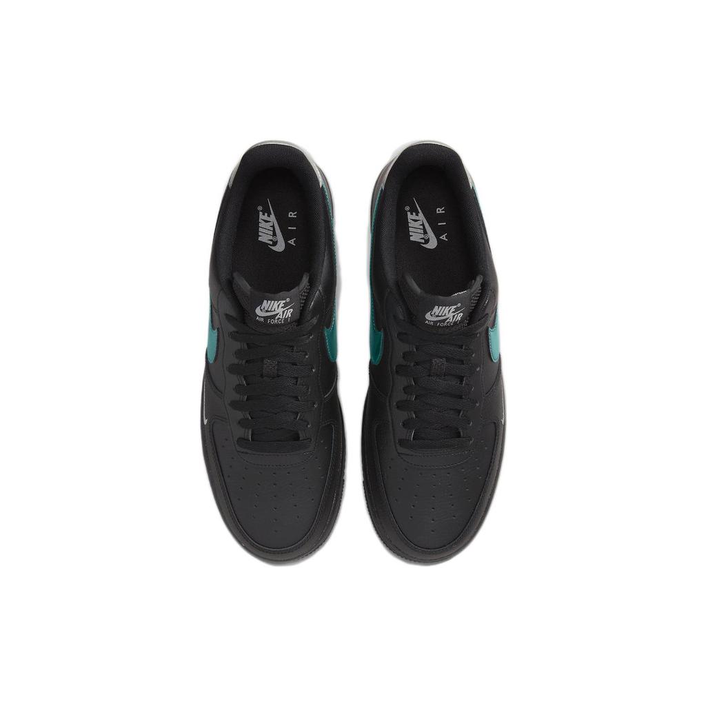 Новые Nike Air Force 1 '07 Low Черный Синий Молния FD0654-001