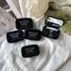 1Box Contact Lenses Case Simple Beauty Pupil Storage Box Women Travel Cosmetic Lens Container W/Suction Rod Tweezers Mirror