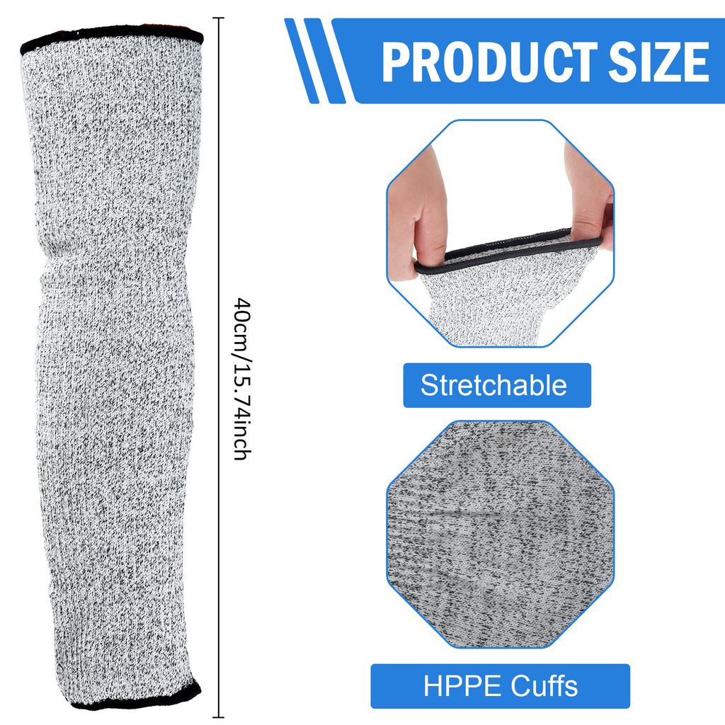 Защита запястья уровень 5 HPPE защита от порезов рабочая защита запястья защитный чехол для руки