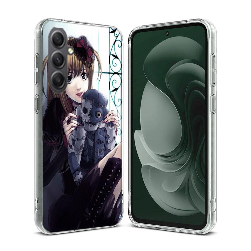 Anime Death note Amane Misa Phone Case for Samsung A16 A26 A36 A56 A17 A37 A57 A07 A06 A02S A03 A04S A05S Galaxy Note 20 10 A50S