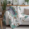 Colorful Mandala Print Blanket Abstract Geometric Throw Blanket Bohemian Bed Cover Decorative Sofa Blanket Home Decor