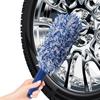 Щетка для автомобильных колес с длинной ручкой, щетки для чистки автомобильных дисков, мягкая плюшевая щетка для чистки шин, щетка для чистки автомобильных ступиц, техническое обслуживание автомобиля
