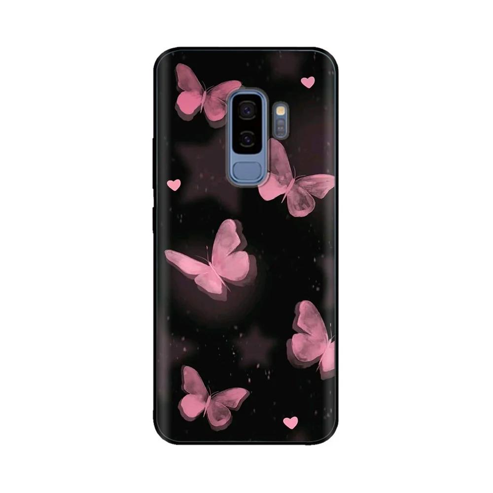 Чехол для Samsung S9 Цветной Покрашенный Мягкий Жидкий Силикон Защита Камеры Чехол для Телефона Для Samsung Galaxy S9 Plus S9Plus S 9 Funda