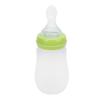 240ml Drinking Aids Feeding Cup Drink Water Soup Porridge Squeeze Controlled Feeding Bottle Green