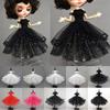 Tutu Dotted Lace Dolls Clothes Dress Up Doll Princess Dress Girl Gift Doll Dress  BJD Blythe