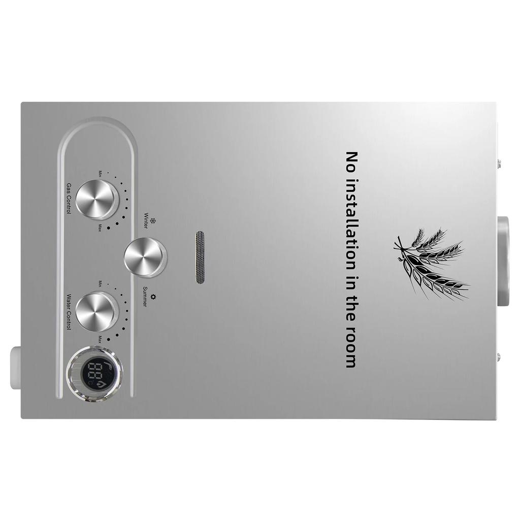 10 л Нагреватель горячей воды 5 галлонов в минуту Безнапорный Пропан Газ Мгновенный Бойлер для автодома