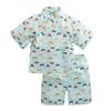 SLINX Baby Jinbei Top and Japanese Baby Clothes for Boys and Perfect for Fireworks Summer Obon and Summer Cool Loungewear and HF03 Size Set, Bottoms,
