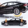 1:24 RS7 R8 V10 Машинки Игрушки Металлические Литые Модели Свет Звук Резиновые Шины Колесо Транспортного Средства Оттянуть Назад Миниатюрная Машинка Идеальные Подарки для Детей